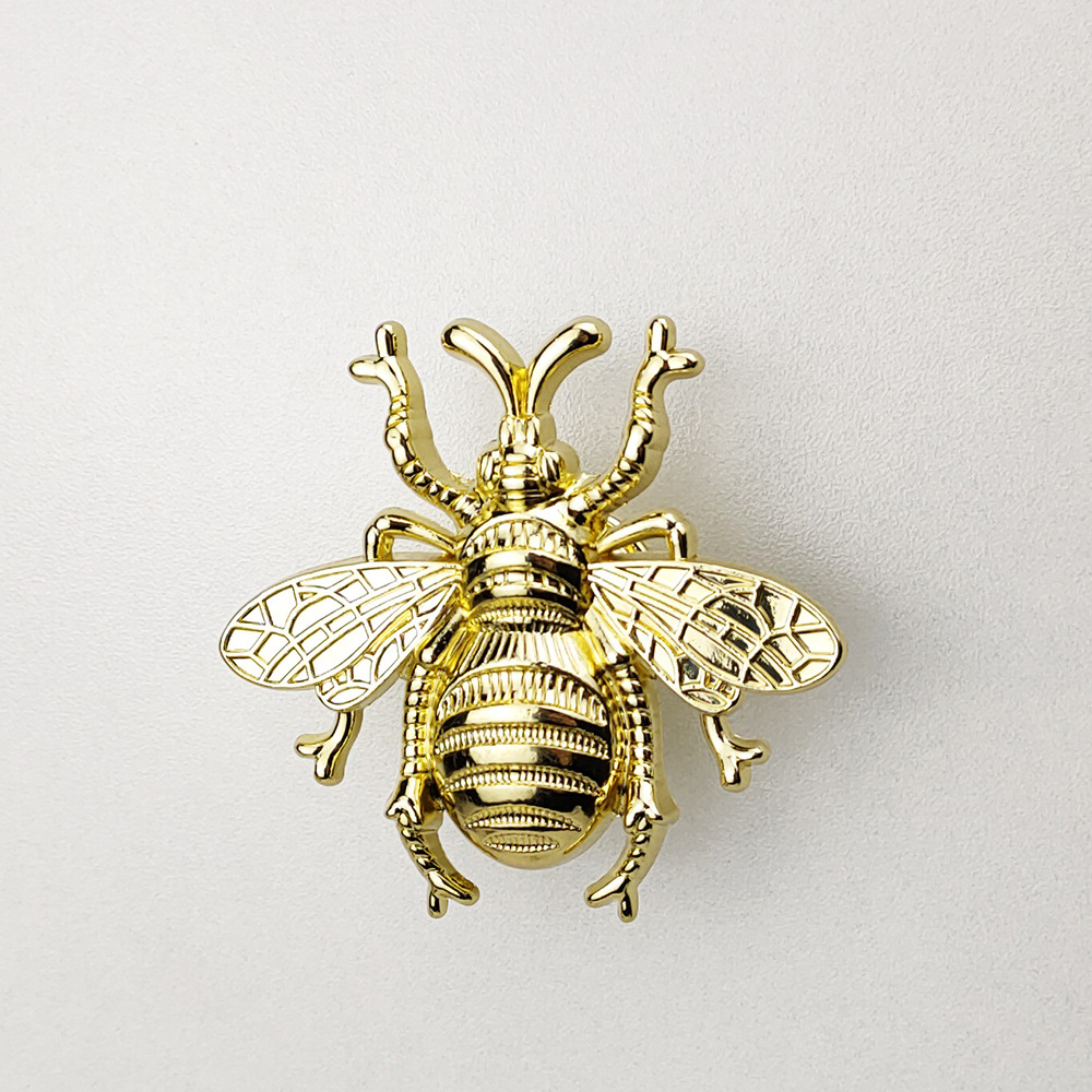 Vintage Bee Solid Brass Cabinet Knob Decorative Drawer Pull For Kitchen Cupboards 9