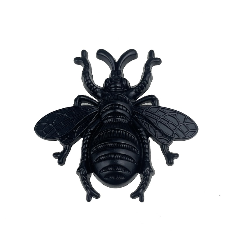 Vintage Bee Solid Brass Cabinet Knob Decorative Drawer Pull For Kitchen Cupboards 7