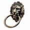 Vintage Lion Head Ring Pull Antique Bronze Cabinet Handle 8