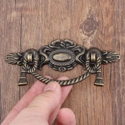 vintage bronze cabinet knob retro drawer pull for kitchen cabinets and furniture