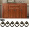 Retro Antique Brass Cabinet Door Pulls Vintage Cupboard Handles For Furniture Decor 2