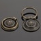 Vintage Ring Pull Cabinet Knobs Pack Antique Bronze Drawer Handles with Screws