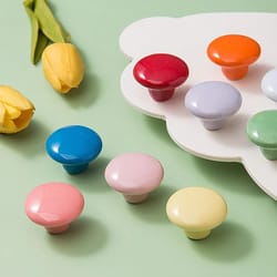 ceramic drawer knobs for kids room dresser and cabinet doors