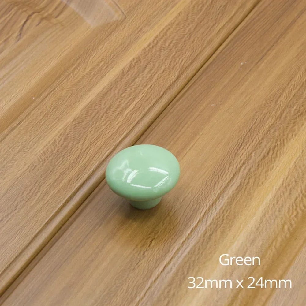 Ceramic Drawer Knobs for Kids Room Dresser and Cabinet Doors