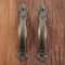 Vintage Floral Cabinet Pulls Antique Bronze Zinc Alloy Drawer Handles Set