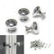 Modern Chrome Cabinet Knobs and Silver Drawer Handles for Kitchen Cupboards and Wardrobes