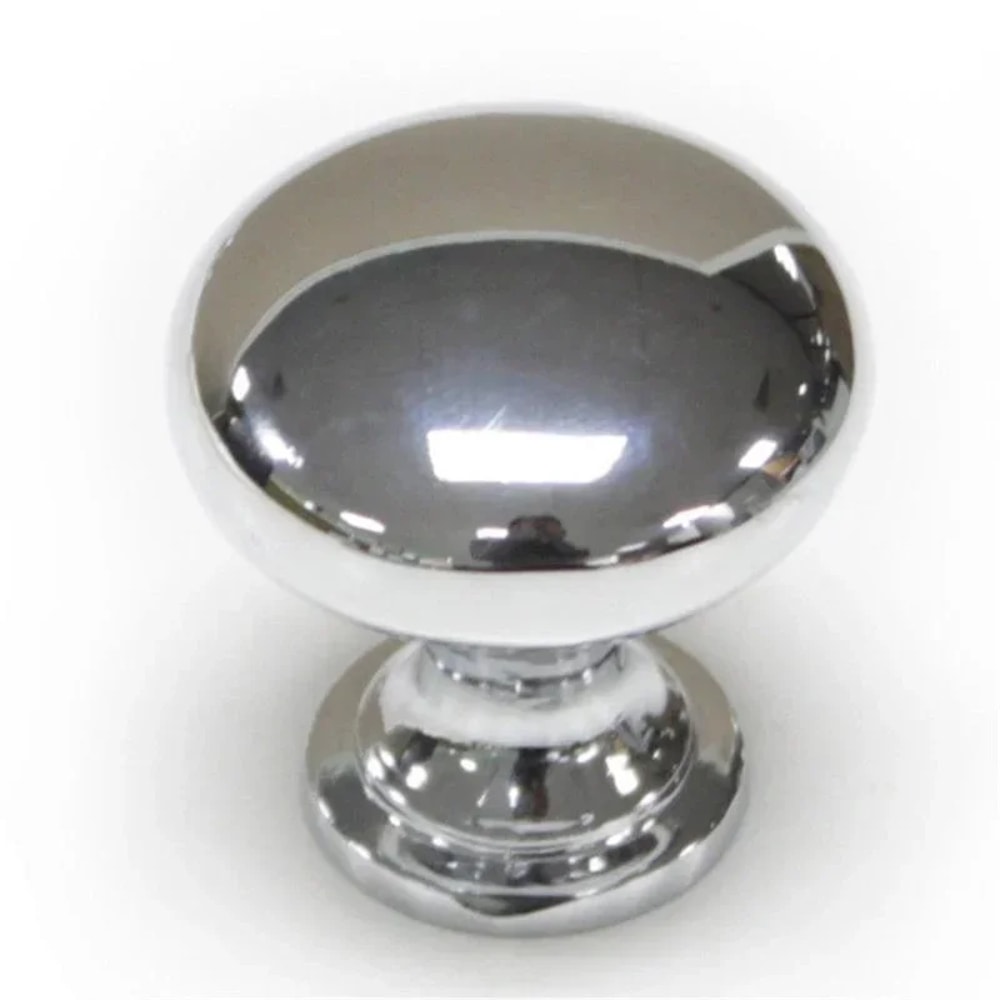 Modern Chrome Cabinet Knobs and Silver Drawer Handles for Kitchen Cupboards and Wardrobes
