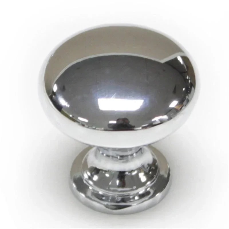 Modern Chrome Cabinet Knobs and Silver Drawer Handles for Kitchen Cupboards and Wardrobes