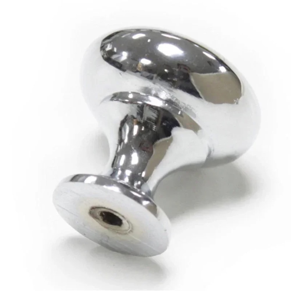 Modern Chrome Cabinet Knobs and Silver Drawer Handles for Kitchen Cupboards and Wardrobes