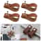 Handmade Leather Cabinet Pulls Set Minimalist Drawer Handles For Kitchen And Dresser 1