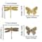 Vintage Brass Butterfly Dragonfly Cabinet Knobs For Drawers And Wardrobes 5