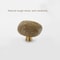 Natural Stone Cabinet Knob with Zinc Alloy Base for Drawers, Cabinets and Wardrobes