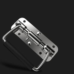 heavy duty stainless steel folding box handle for toolboxes and wooden cases