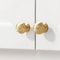 Vintage Brass Pagoda Cabinet Knobs Antique Brass Drawer Pulls For Dressers Cabinets 2