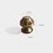 Vintage Brass Pagoda Cabinet Knobs Antique Brass Drawer Pulls For Dressers Cabinets 4