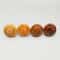 Modern Wood Grain Cabinet Knobs Pack Round Single Hole Drawer Pulls 0