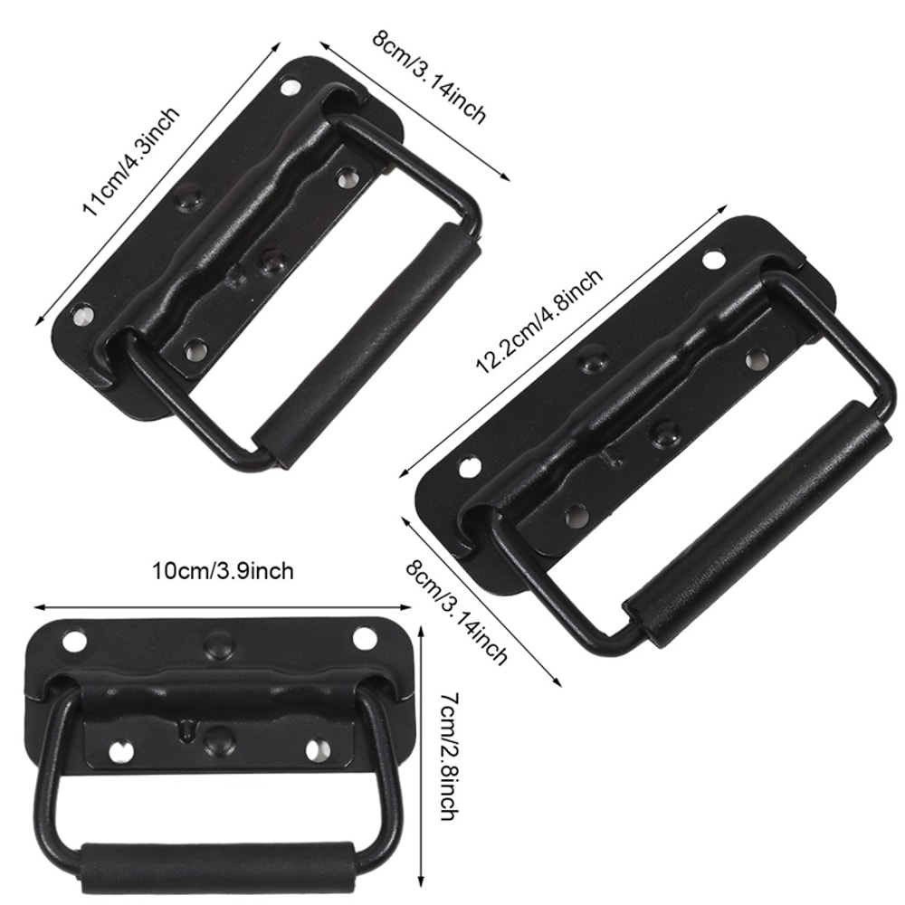 Heavy Duty Spring Loaded Handle For Toolbox Cabinet And Luggage 3
