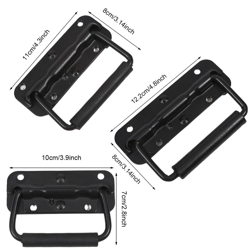 Heavy Duty Spring Loaded Handle For Toolbox Cabinet And Luggage 3