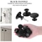 Black Cabinet Knobs Single Hole Matte Cabinet Hardware