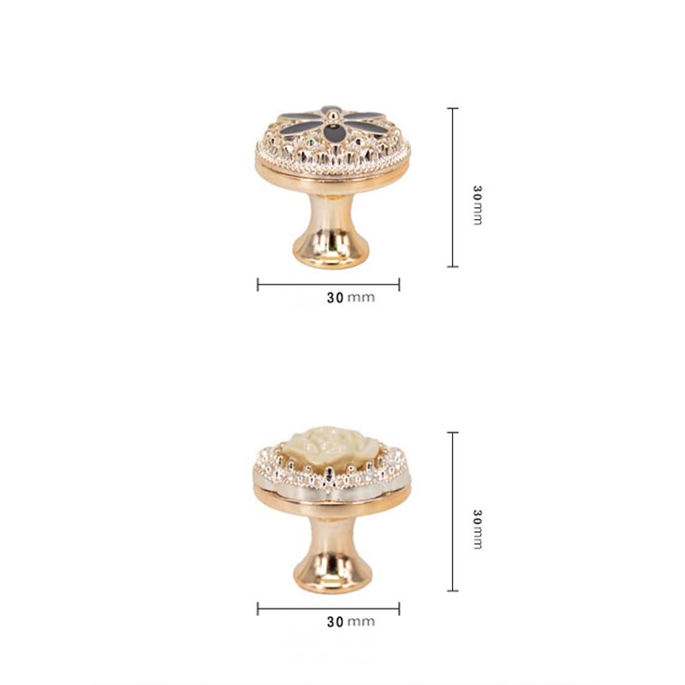 Modern Single Hole Cabinet Knob T Bar Handle For Drawers And Cabinets Gold Or Silver 2