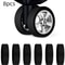 Silent Silicone Luggage Wheel Covers Set For Suitcase Wheel Protection 7