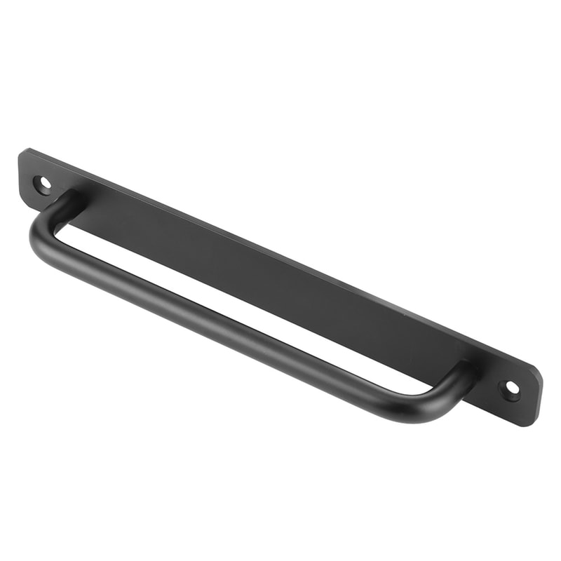 Modern Sliding Barn Door Handle Aluminum Alloy Cabinet Pull for Wardrobe Closet Garage Doors