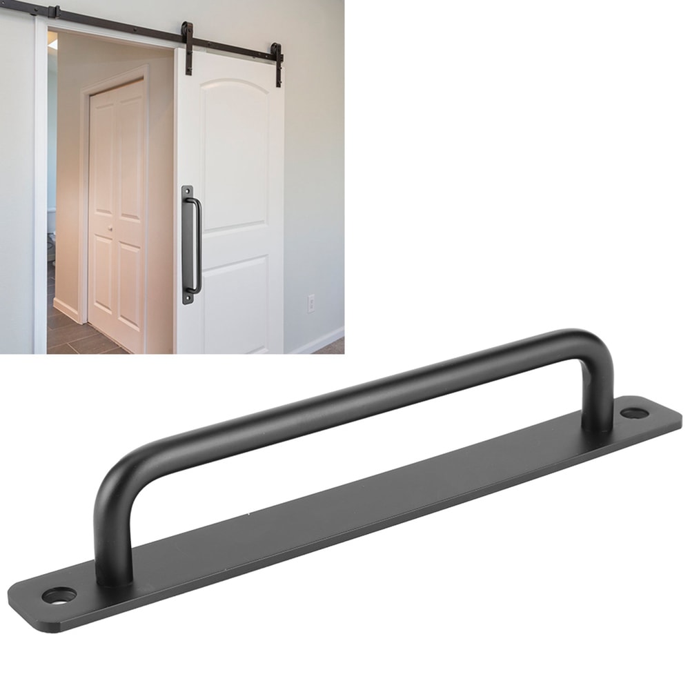 Modern Sliding Barn Door Handle Aluminum Alloy Cabinet Pull for Wardrobe Closet Garage Doors