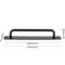 Modern Sliding Barn Door Handle Aluminum Alloy Cabinet Pull for Wardrobe Closet Garage Doors