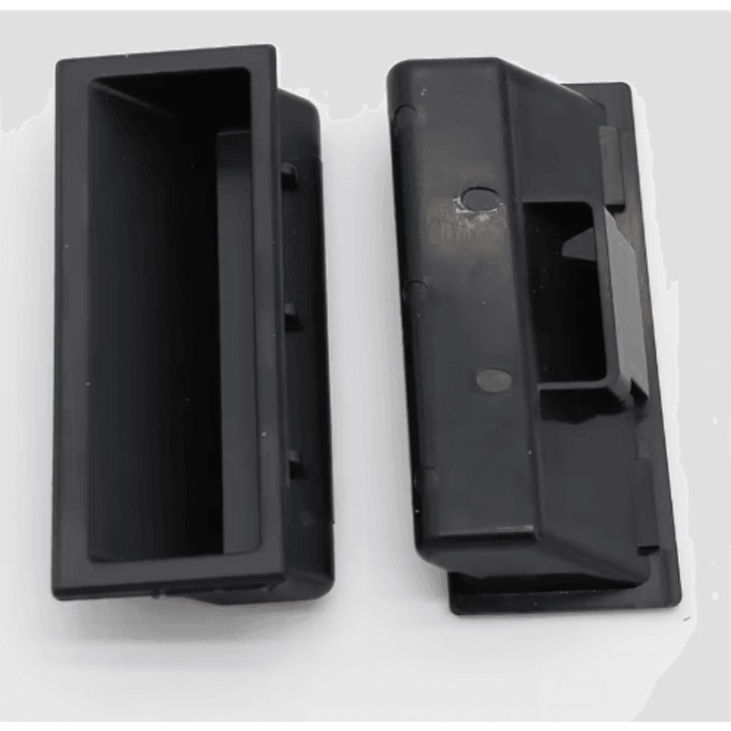 Recessed Pull Handle Hidden Concealed Cabinet Handle For Cabinets Drawers Utility Boxes 3