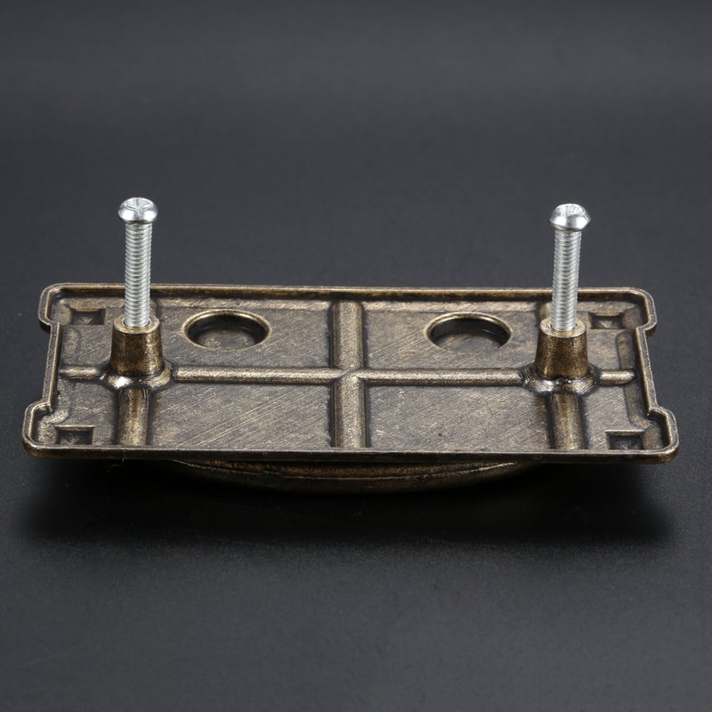 Vintage Ring Pull Handle Antique Bronze Cabinet Drawer Pull