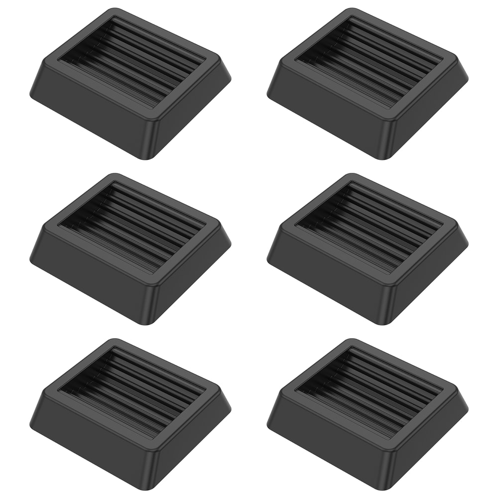 Non Slip Office Chair Wheel Stoppers Caster Cups Floor Protectors Set 6