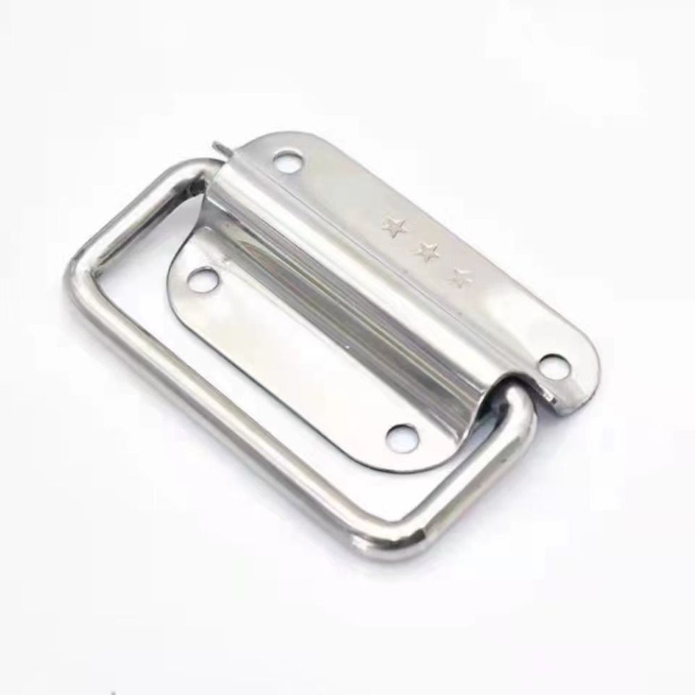 Stainless Steel Folding Cabinet Handle for Drawers Wooden Boxes and Furniture