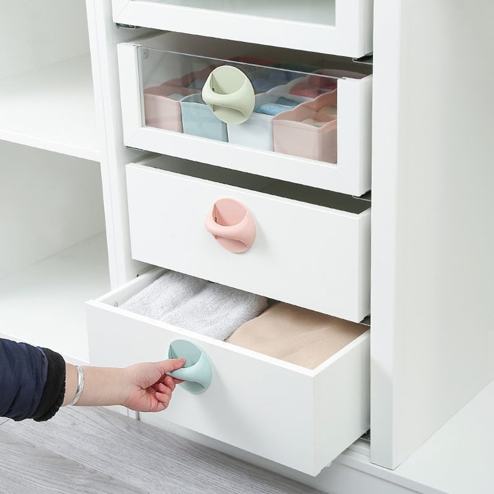 No Drill Self Adhesive Door Handle For Cabinets Drawers And Sliding Doors 2