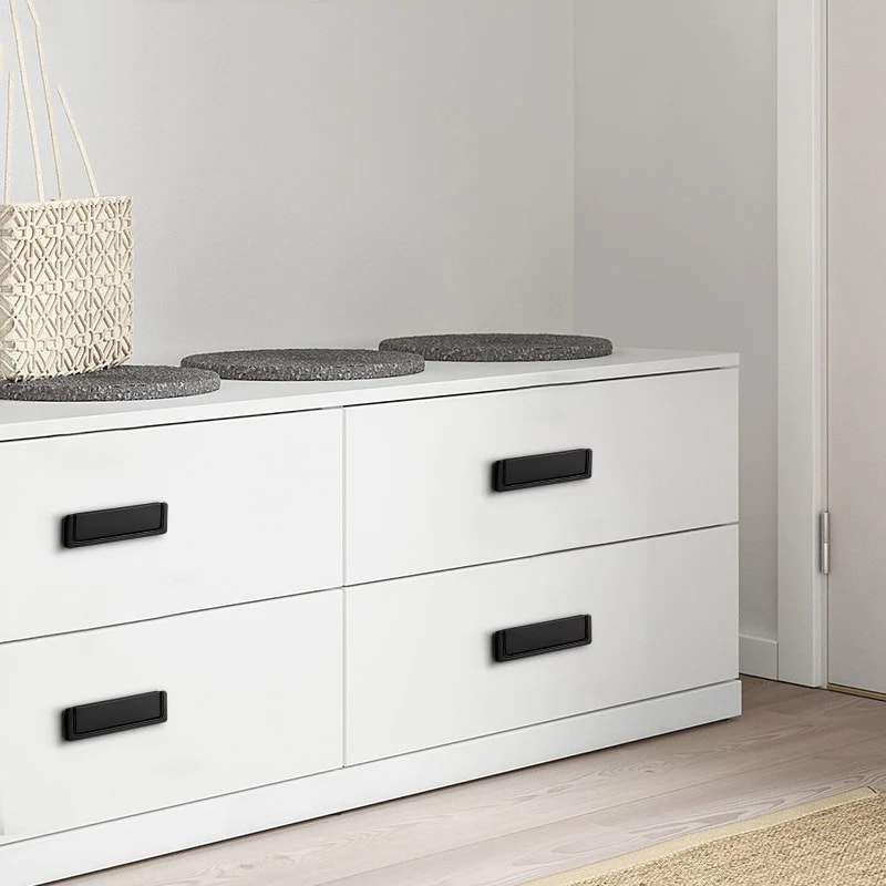 Modern concealed cabinet handle Aluminum Invisible Drawer Pull for Cabinets, Closets and Wardrobes