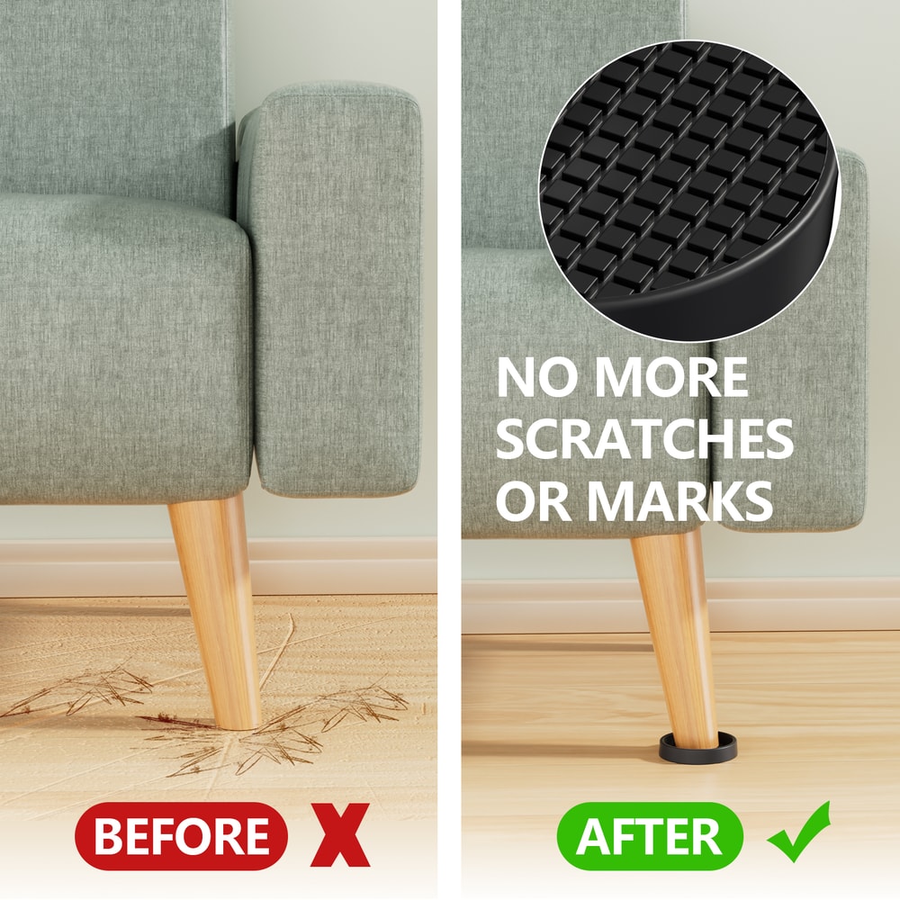 Non Slip Furniture Caster Cups For Beds Chairs And Hardwood Floors 1