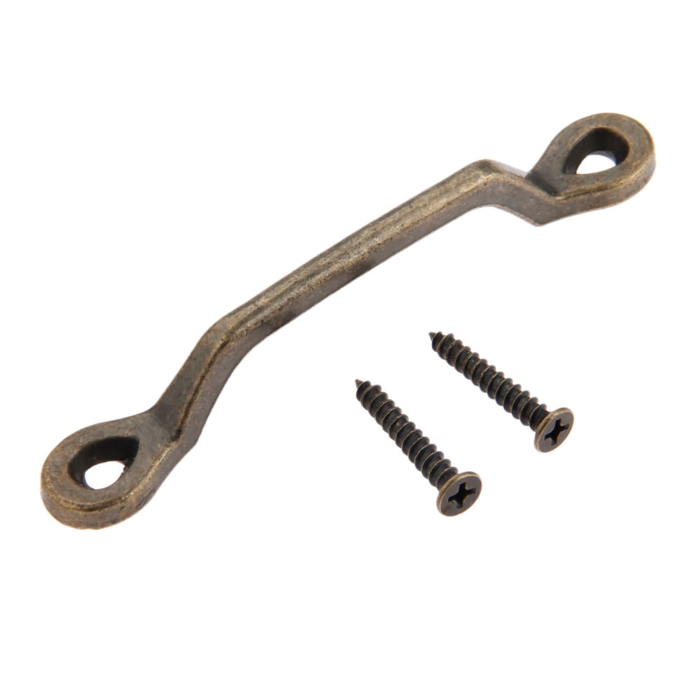 Vintage Drawer Handles Set Antique Cabinet Pulls for Jewelry Box Cabinet Furniture Hardware