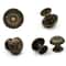 Vintage Wooden Drawer Handles Set Antique Cabinet Knobs for Furniture Upgrade