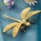 Luxury Dragonfly Cabinet Pull In Gold Brass For Drawers Cabinets And Wardrobes 0