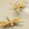 Luxury Dragonfly Cabinet Pull In Gold Brass For Drawers Cabinets And Wardrobes 2