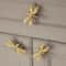 Luxury Dragonfly Cabinet Pull In Gold Brass For Drawers Cabinets And Wardrobes 3