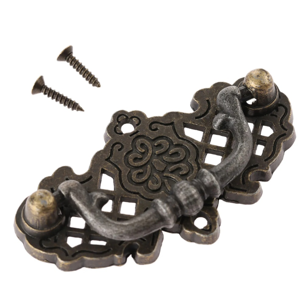 Vintage Cabinet Handles Antique Bronze Drawer Pulls For Kitchen Cupboards 1