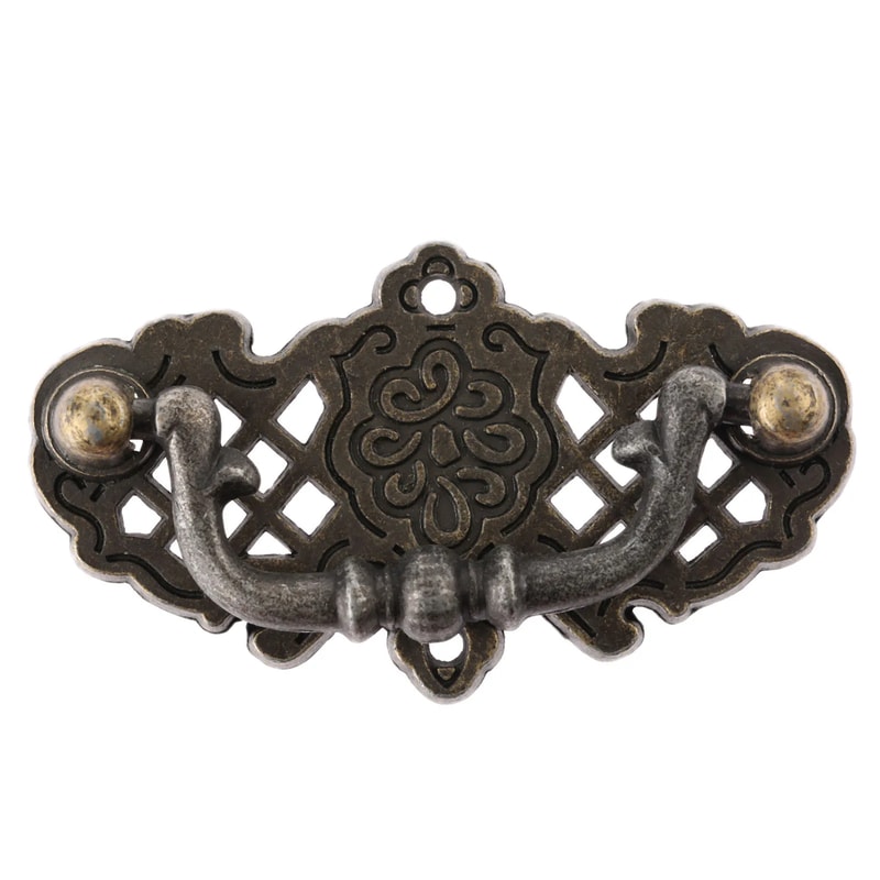 Vintage Cabinet Handles Antique Bronze Drawer Pulls For Kitchen Cupboards 2