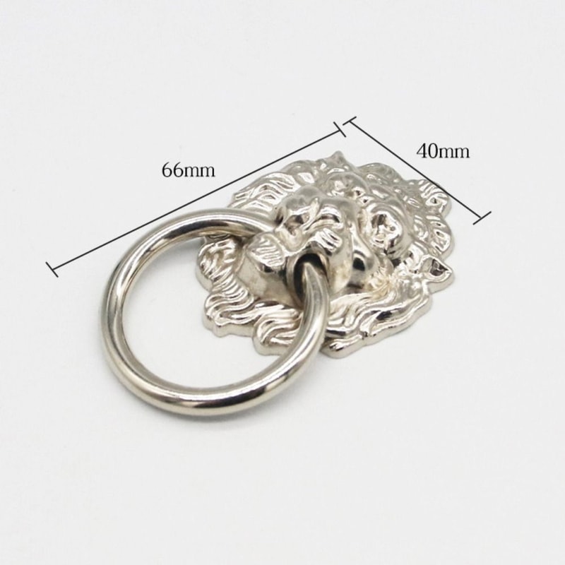 Vintage Lion Head Drawer Pull Antique Cabinet Handle For Dressers And Cabinets 5