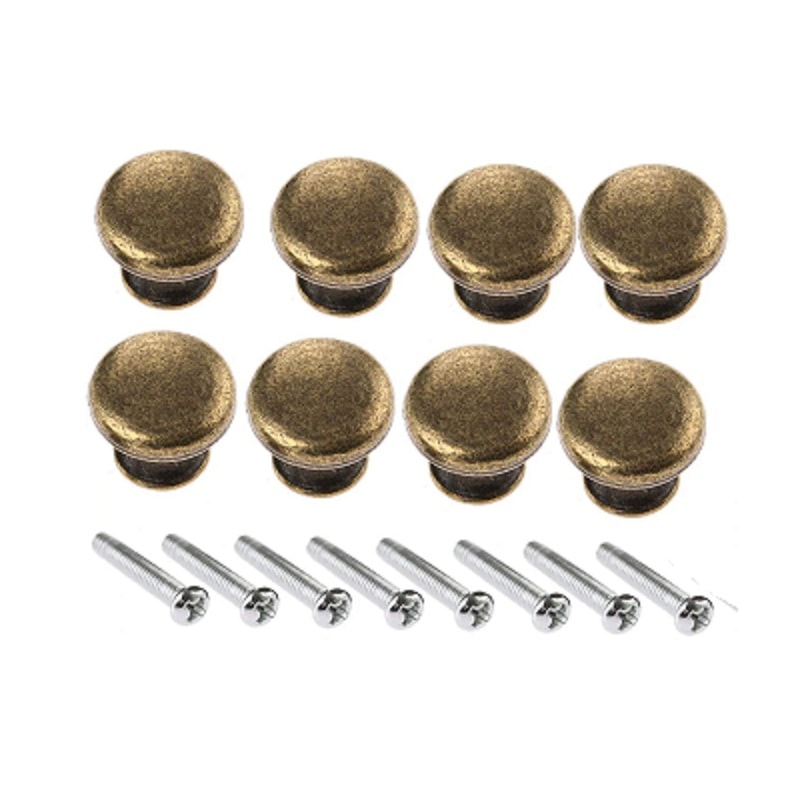 Vintage Jewelry Box Knobs Mini Drawer Pulls with Screws