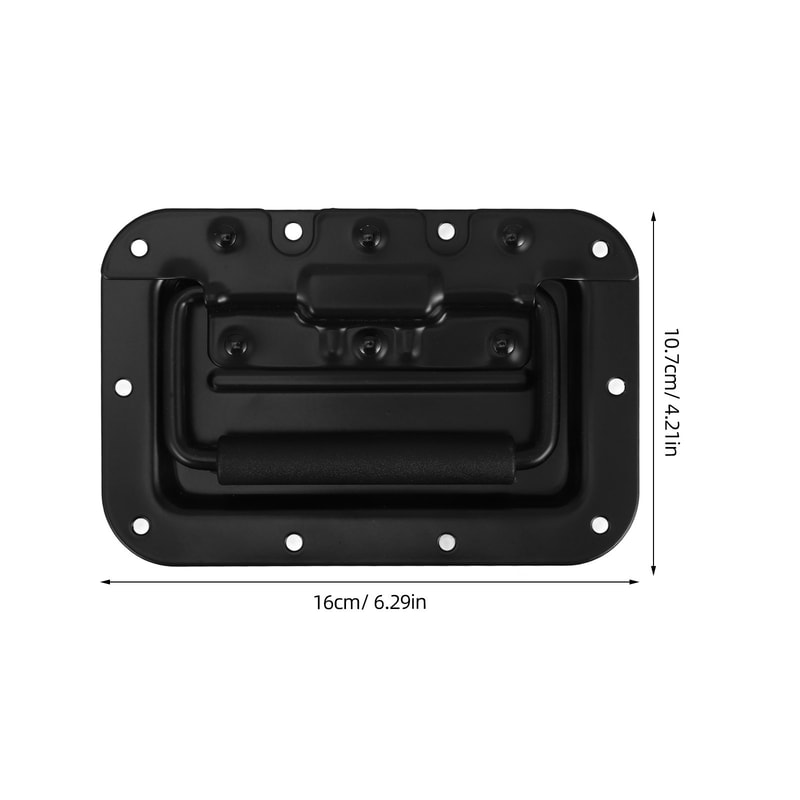 Spring Loaded Recessed Handle Flush Mount for Speaker Box Cabinet Durable Case Pull