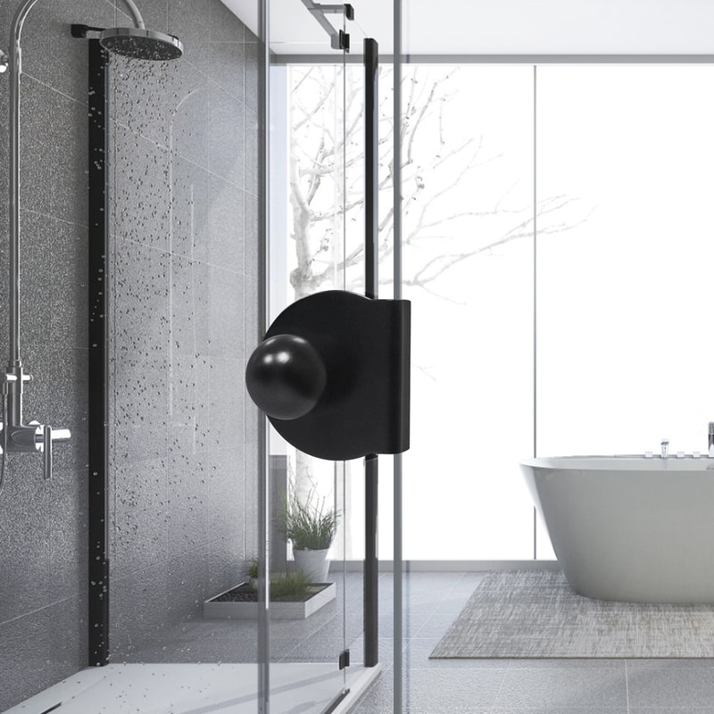 No Drill Glass Cabinet Handle for Doors Showcase Knob