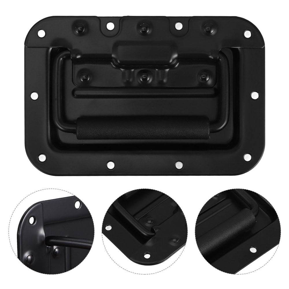 Heavy Duty spring loaded recessed handle for Flight Cases Cabinets and Speaker Boxes