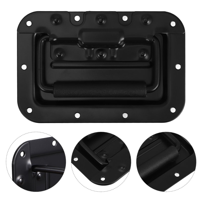 Heavy Duty spring loaded recessed handle for Flight Cases Cabinets and Speaker Boxes