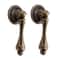 Vintage Antique Bronze Cabinet Pulls for Dressers, Cabinets and Wardrobes