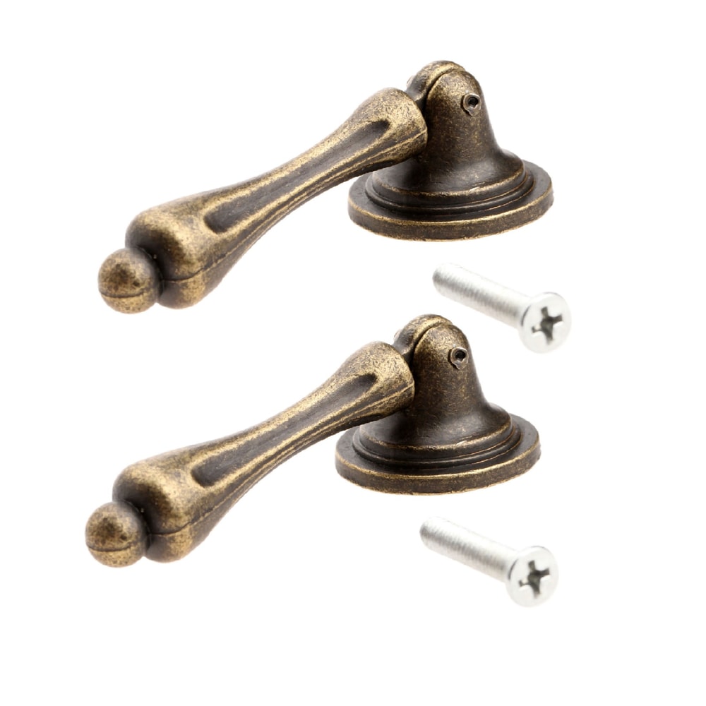 Vintage Antique Bronze Cabinet Pulls for Dressers, Cabinets and Wardrobes